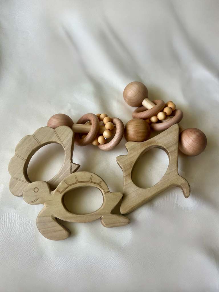 Wooden Rattle