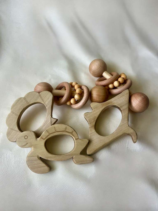 Wooden Rattle