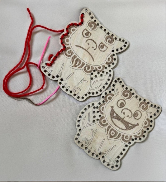Lacing Boards - 2 piece Shisa